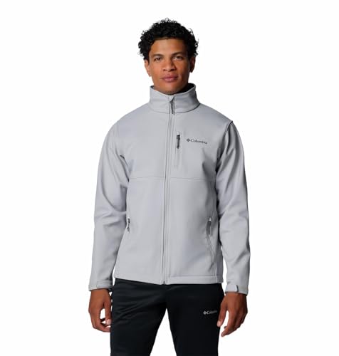 Image of Columbia Men Omni-Shield Ascender Soft Shell Jacket for Hiking | Trekking | Watersports | Outdoor Lifestyle | Stain Repellent