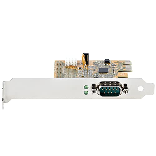 Startech.Com Scheda Seriale Pci Express A 1 Porta; Scheda Di Interfaccia Seriale Da Pcie A RS232 (DB9), Scheda Pcie Con 16C1050 Uart Con Ritenzione Com, Windows E Linux (11050-PC-SERIAL-CARD) - 3