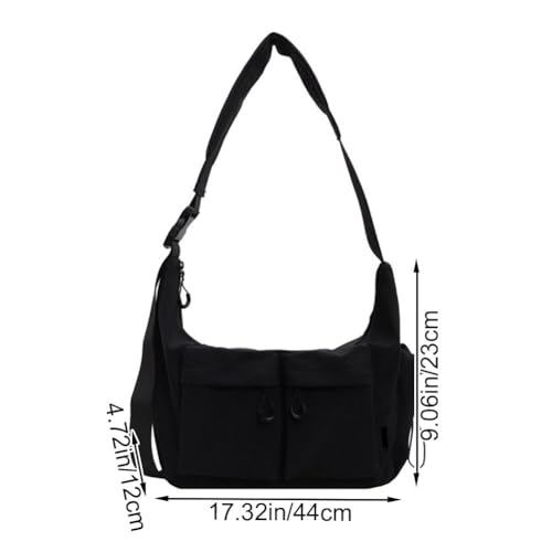 Bolso cruzado clásico Wudaizhi de tela para el día a día de parejas 5