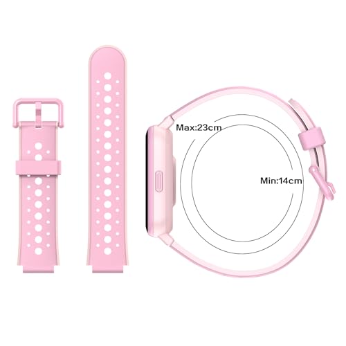 Image of JOYELE Sport Watch Band Compatible H79 Watch for Boys Girls, Soft Silicone Replacement Sport Strap Wristband Kids Watch