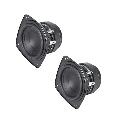KAHDGSS 81mm 3inch Multimedias Internal 4Ohm 25W Theater Music Loudspeaker