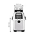 Moulinex AM338070 Semi-professionelle Fritteuse Easy Pro Premium 3 l, Edelstahl, 3 liters, Rostfreier Stahl, gebürstet