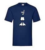 Schnorchel Set Männer T-Shirt Navy M