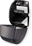 San Jamar R3590TBK Black Pearl Oceans Duett Standard Bath Tissue Dispenser