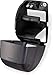 San Jamar R3590TBK Black Pearl Oceans Duett Standard Bath Tissue Dispenser