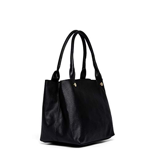 Bolsa de ombro de mão com 3 divisões internas