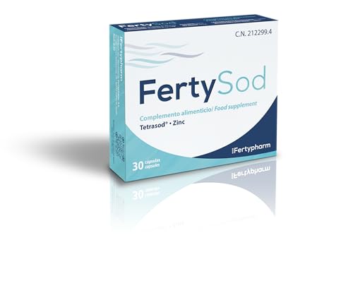 FERTYSOD Cápsulas con Tetrasod y Zinc para Fertilidad Masculina