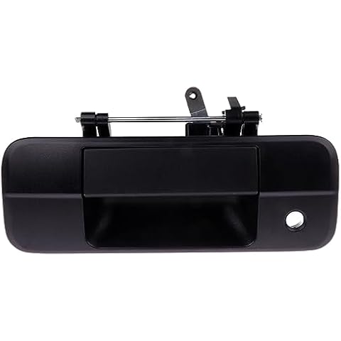 LUJUNTEC Tailgate w/Keyhole Replacement for 2007-2013 for Toyota for Tundra Replace OE 690900C040, TO1915113 Texture Black Cover