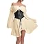 03-beige+black Corset