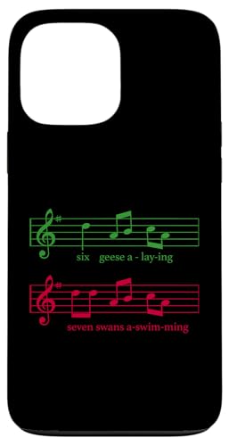 6 GESE A-LAYING 7 SWANS A-SWIMMING  Xmas Meme X}zP[X iPhone 13 Pro Max p