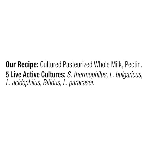 Image of Brown Cow Cream Top Plain Whole Milk Yogurt, 5.3 oz. Cup - Creamy, Delicious Yogurt