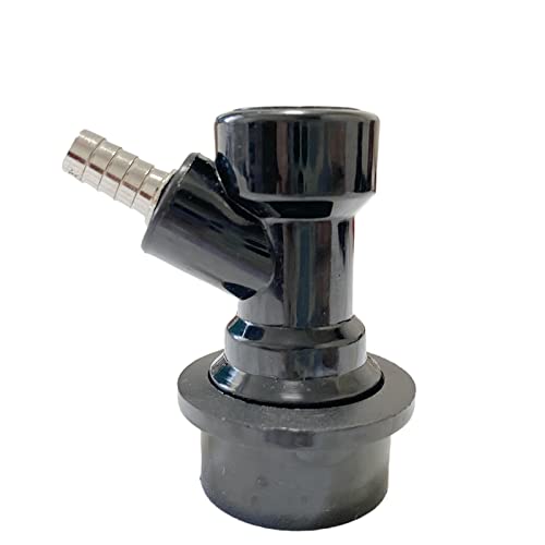LCQSYE bierbrauset Beer Growler Spear Mini-Fasszapfspender mit Kugelverschluss-Kits Druckminderer(Liquid)