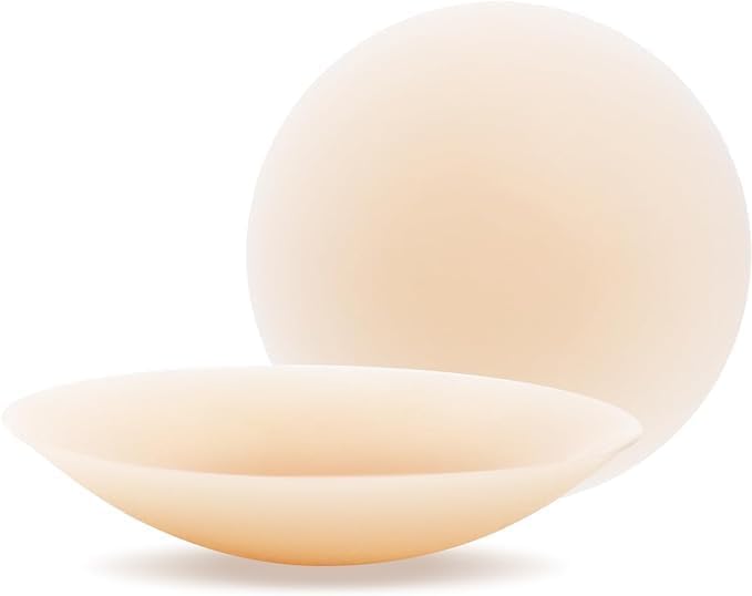 Nipple Covers Reusable Comfortable Invisible Adhesive Silicone Pasties for Women. (4) Brown-image-28
