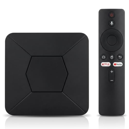 Android TV Box 4K with Chromecast, Smart...