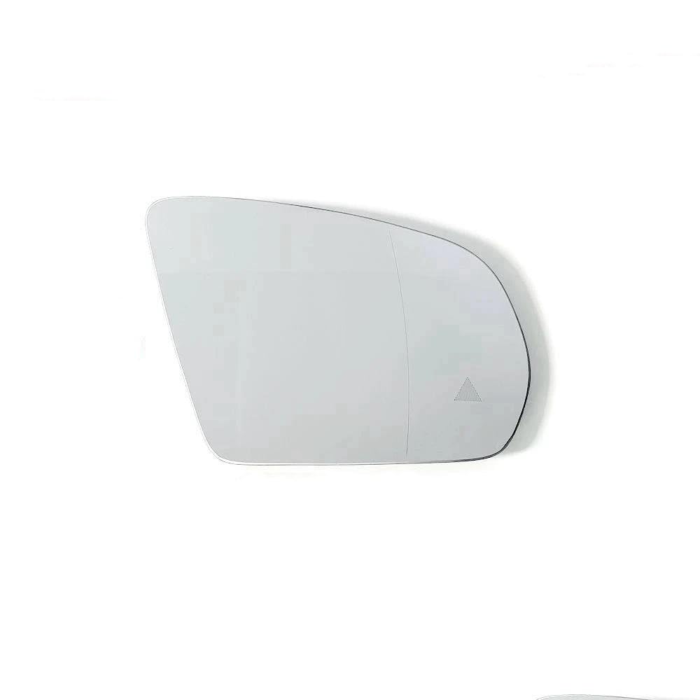 Cristal Espejo Retrovisor para Benz para Clase A para CLA para W177 para W178 2019-2020 Cristal Espejo Retrovisor Calefactable Detector Ángulo Izquierdo Derecho(LHD Right)