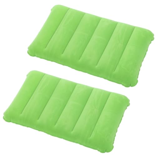 tintoke cuscini da viaggio gonfiabile,Cuscini da Viaggio,Cuscini Gonfiabili Morbidi,Cuscini Gonfiabili per Viaggio,Cuscino Campeggio,Adatto per viaggi ed escursioni all'aperto (Verde)