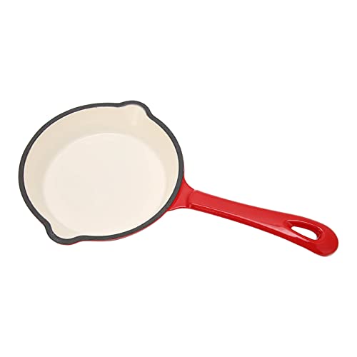 Schwunggussguss -Emaille, Nicht -Stick -Bratpfanne mit Doppelschichten Beschichtung, Wärmegriff, sogar Kochpfanne für Gasinduktionsofen, robust, stabil 10 Schwunggussguss -Emaille, Nicht -Stick -Bratpfanne mit Doppelschichten Beschichtung, Wärmegriff, sogar Kochpfanne für Gasinduktionsofen, robust, stabil