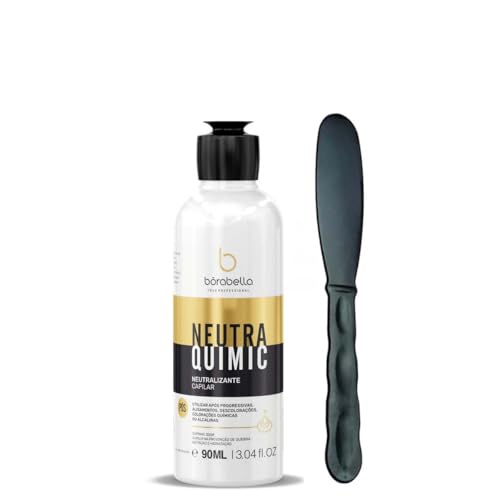 Borabella Neutralizador de pH - Neutralizante Capilar Pós Química, Tira Cheiro Forte e Sela Cutículas - 90ml
