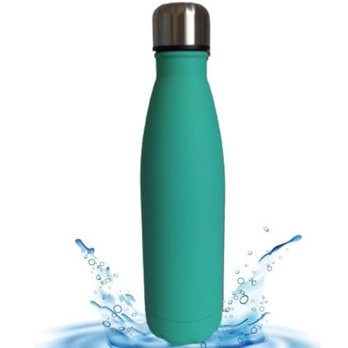 Garrafa De Água Portatil Inox Térmica Squeeze Com Camada Dupla Para Academia Esporte 750 ML Quente F