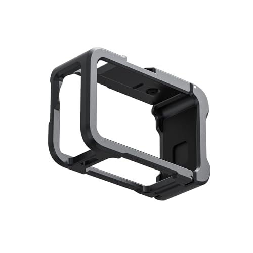 Image of TELESIN Aluminum Alloy Protective Frame Case for DJI Osmo Action 6 Camera, Quick-Release Metal Rabbit Cage Protective Frame Housing Sleeve with 1 /4 inch Screw and Cold Shoe, Action 6 Accessories