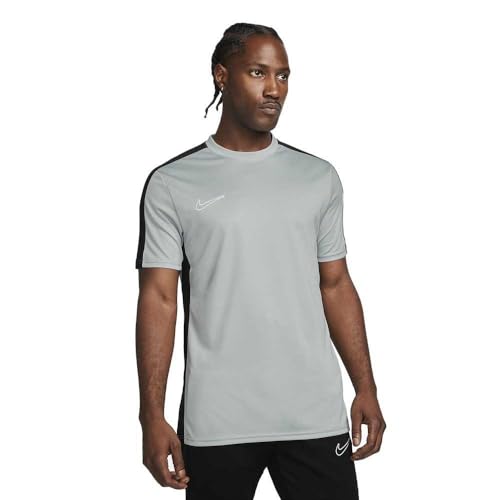 Image of NIKE DR1336-012 M NK DF ACD23 TOP SS T-Shirt Men's Wolf Grey/Black/White Size S