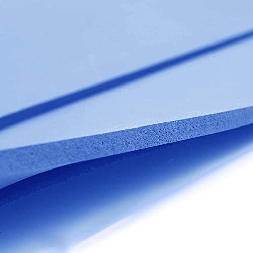 Silikonmatte Hitzebeständige, Rutschfeste Silikonplatten für Wärmeübertragungsmaschine, Ersatz-Schaumstoff-Pad Kautschukmatte 38 x 38 x 0,8 cm