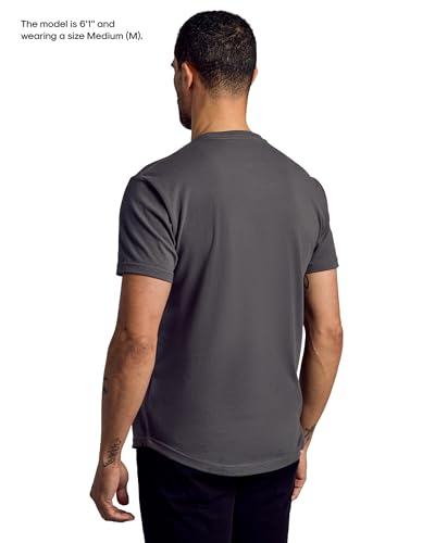Image of True Classic Mens T-Shirts - Curved Hem or Pocket Tee, Mens Drop Cut Lounge /Sleep or Heavyweight Tshirt