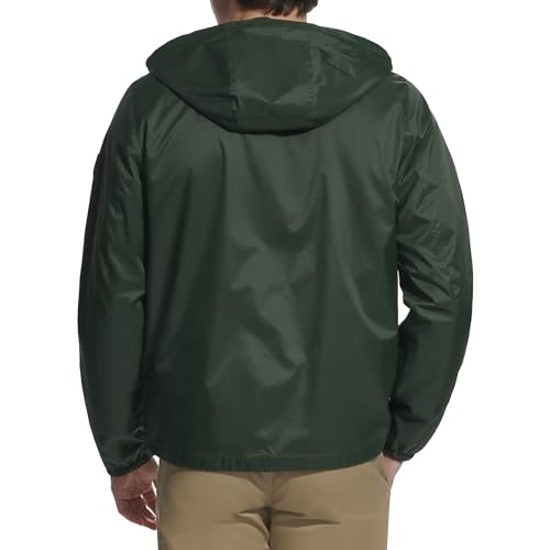 Image of Tommy Hilfiger Men's Simple Hooded Rain Jacket