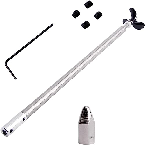 Jutagoss Drive Shaft Propeller for RC Boat L 300mm Shaft,L250mm Sleeve,D36mm Propeller for 3mm Motor Shaft