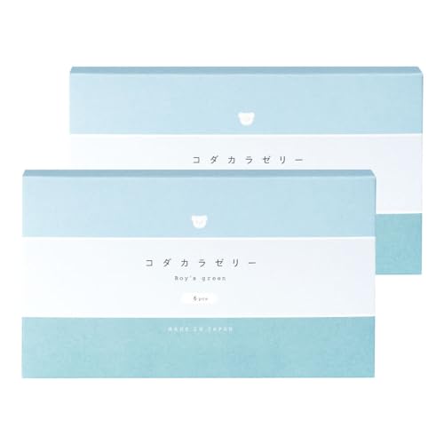 【日本製】コダカラゼリー ボーイズグリーン|妊活ゼリー 男の子 pH7.5|天然由来×無添加 やさしく使える 1.7ml×6本入り(2箱セット)