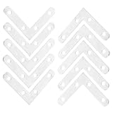 HOMSFOU 10stücke Ecken für Fliegengitterrahmen Ersatz-ecken für Fliegengitter Verbindungselemente für Fensterrahmen Profile für Fliegengitterrahmen Ersatzteile
