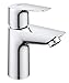 GROHE Start Edge Grifo de lavabo 1/2 "Tamaño S | Monomando de lavabo | Cromado | 23898001 | Grohe Zero: sin plomo ni níquel | Limitador ecológico de temperatura