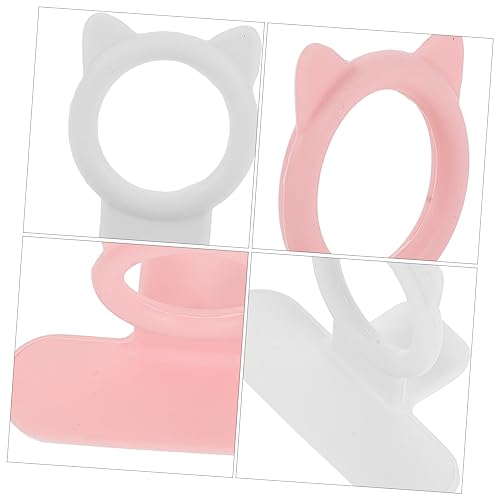 BESTonZON 2 Peças De Alça De Concha Com Aplique Levantador De Tampa De Vaso Sanitário