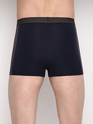 Image of RUPA FRONTLINE Colors Men's Front Open Athlefit Mini Trunks | Soft-Touch Cotton Stretch | Snug Fit | Breathable Fabric | Supporter Brief | Pack of 1