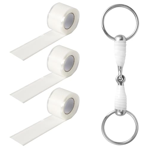 NQEUEPN 3 Rollen Pferdegebiss Wickelband, Elastisches Gebissschutz Schutzband für Pferde, Pferdegebiss Zubehör Schutz für Pferdegebisspflegemittel