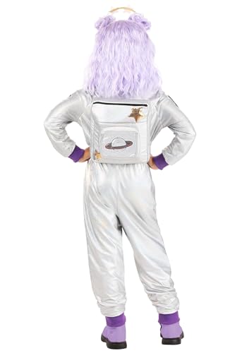Disfraz de astronauta cósmico para niñas miniatura 2