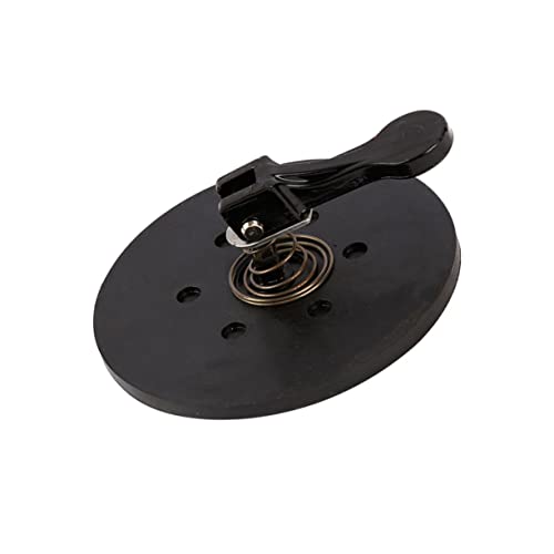 KICHOUSE 1pc Hand-held Vacuum Panel Lifter Glass Gripper Glass Puller Black Heavy Duty Suction Cups