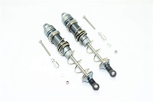 GPM Alum Rear Double Section Spring Dampers 135mm Grey : Kraton/Outcast/Notorious