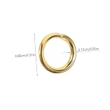 Argollas de acero inoxidable 6 Imagen adicional