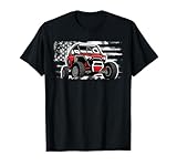UTV Side By Side SXS Off Road USA Flag Tee