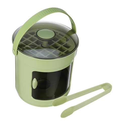 ABOOFAN Bandeja Para Cubitos De Hielo De Molde Enrejado Para Hacer Hielo Contenedor Con Tapa Para Organizar Bebidas Congelador