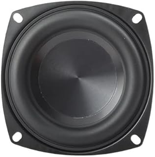 ALHAQ 1pcs 4 Inch Subwoofer Speaker 4/8 Ohm 40W Bass Audio Speaker Unit HiFi Bookshelf Loudspeaker for Home Theater DIY (Color : Blue)