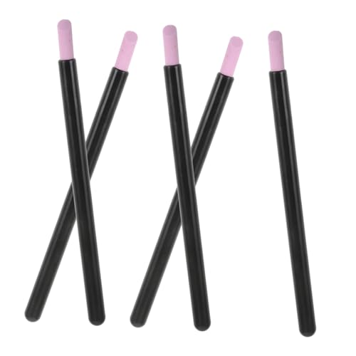 Healeved Nail Tips Remover Pen 5pcs Nail Grinding Pens for Nail Art Dead Skin Removal Manicure Tools Plastic Nail Pen Set