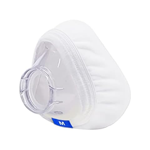 resplabs CPAP Mask Liners Compatible with ResMed AirFit N20 Nasal Masks - Reusable Cushion Covers, Reduces Noisy Air Leaks & Provides Comfort (Medium - Pack of 4) Cover