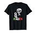 Italian alien with Italian hands meme Pun Italy T-Shirt