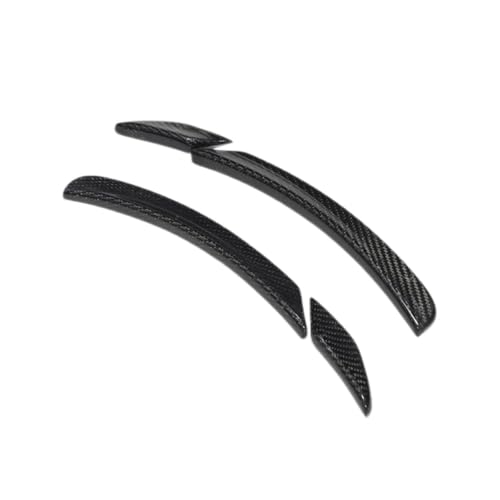 Embellecedores fibra carbono pasos rueda Mercedes Clase C W204 C63 AMG cejas tuning