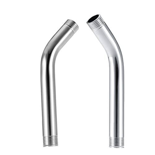 FLEXNOVA Duschkopf Verlängerung 2 Stück - 1/2 Zoll Mit Dichtband