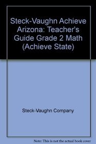 Paperback Steck-Vaughn Achieve Arizona: Teacher's Guide Grade 2 Math Book