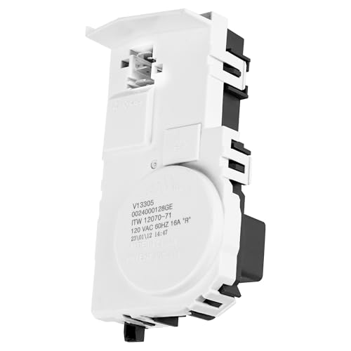 WH01X29528 OEM Washer Door Lock Compatible with GE Washing Machine GFW650SPN1SN GFW510SCN1WW GFW550SPN2DG GFW550SSN1WW GFW650SPN2SN GFW650SSN3WW GFW655SSV0WW GFW850SSN0WW GFW850SPN1RS GFW850SSN3WW