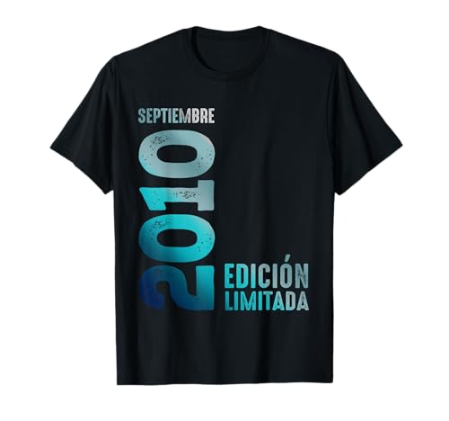 Edición Limitada Septiembre 2010 Cumpleaños 2010 Camiseta